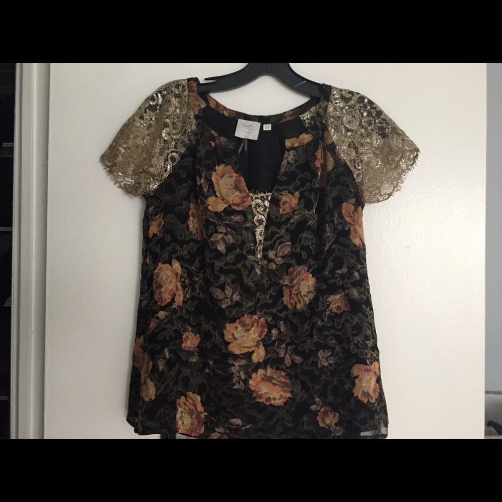 Anthropologie lace shirt